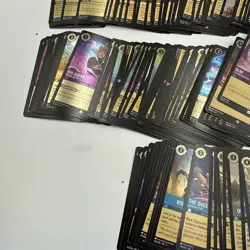 Disney Lorcana Cold Foil Only Card Lot Of 300 Cards - Image 4