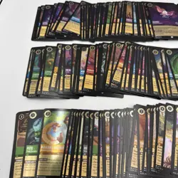 Disney Lorcana Cold Foil Only Card Lot Of 300 Cards - Image 5