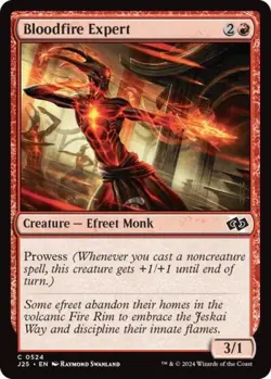 Bloodfire Expert - Near Mint MTG Foundations Jumpstart - Image 1
