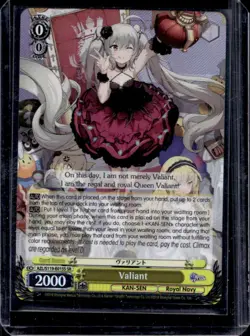 2025 Weiss Schwarz Azur Lane Volume 2 Valiant Super Rare SR #S119-E015S - Image 1
