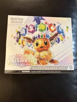 Pokemon Prismatic Evolutions ETB Elite Trainer Box Brand New Factory Sealed 1x - Image 1