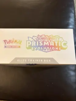 Pokemon Prismatic Evolutions ETB Elite Trainer Box Brand New Factory Sealed 1x - Image 2