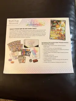Pokemon Prismatic Evolutions ETB Elite Trainer Box Brand New Factory Sealed 1x - Image 5