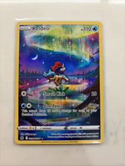Pokemon TCG Keldeo Crown Zenith: Galarian Gallery Holo Rare Card GG07/GG70 - Image 1