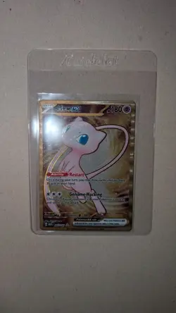 Mew ex - (151 Metal Card) 205/165 Sv: Scarlet & Violet 151 Regular - Image 1