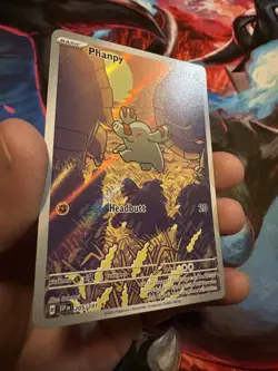 Pokemon Phanpy 205/191 Illustration Rare Holo Card Surging Sparks Mint - Image 2