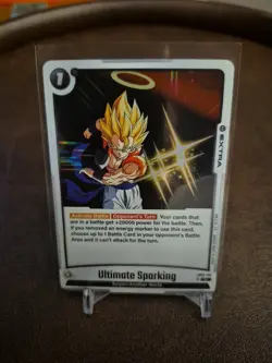 Dragon Ball Super CCG Ultimate Sparkling Goku FB05-115 R Foil Bandai Card - Image 1
