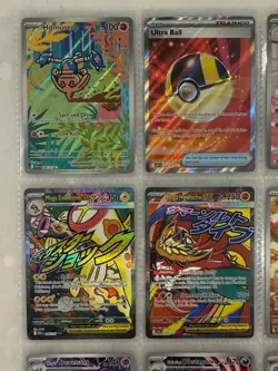 Pokemon TCG x9 Illustration Rare Art card bulk bundle | Ascended Heros Lot - Image 2