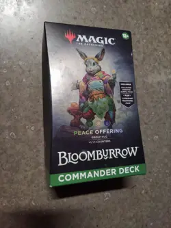 Magic the Gathering Bloomburrow Commander Deck Peace Offering MTG New Sealed MtG - Image 1
