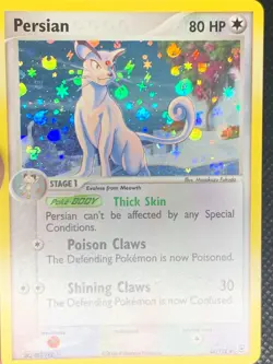 Persian 44/112 Reverse Holo - Fire Red Leaf Green Pokemon Card - LP - Image 2