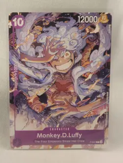 One Piece TCG Monkey.D.Luffy P-041 Card - Image 1