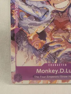 One Piece TCG Monkey.D.Luffy P-041 Card - Image 5