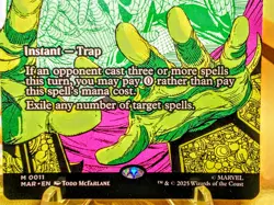 Mindbreak Trap mythic magic the gathering spider man trading card singles - Image 3