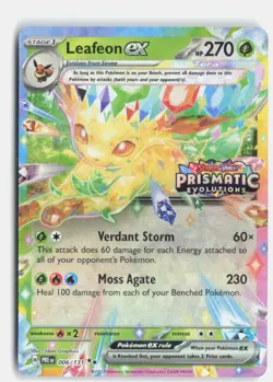 Leafeon ex 006/131 Holo Promo Miscellaneous Cards & Products Pokemon Near Mint - Image 1
