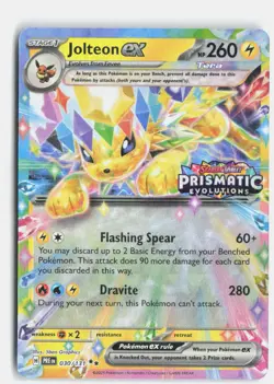 Jolteon ex 030/131 Holo Promo Miscellaneous Cards & Products Pokemon Near Mint - Image 1