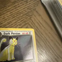 Dark Persian Pokemon Card WOTC Black Star Promo #17 Holo Rare 2000 NM - Image 3