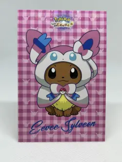 EEVEE PONCHO x SYLVEON - POKEMON CARD DATABASE - PSA , CGC , BGS , TAG , TCG - Image 1