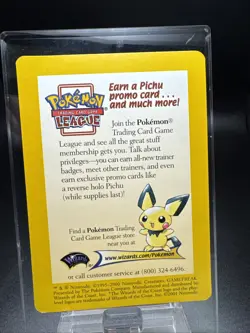 2001 Pokemon Neo Discovery pokemon League Promo Insert Card Unown - Image 2