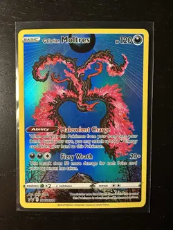 Galarian Moltres SWSH284 Black Star Promo SWSH Sword & Shield Pokemon Card LP - Image 1
