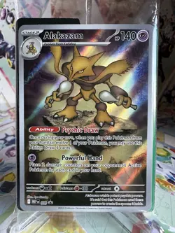 Alakazam 009 Black Star Promo Mega Evolution ETB Pokemon TCG Card SEALED Pokemon - Image 1