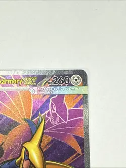 Mega Skarmory ex Ultra Rare Full Art 106/088 Pokemon Perfect Order Card NM - Image 4