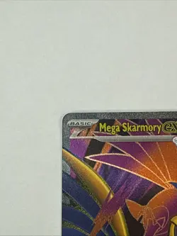 Mega Skarmory ex Ultra Rare Full Art 106/088 Pokemon Perfect Order Card NM - Image 5