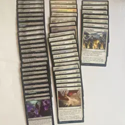Magic: The Gathering Black White Instant Card Lot 51 Cards - Image 1