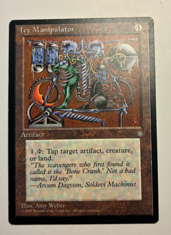 Mtg Ice Age Icy Manipulator LP Uncommon - Image 1