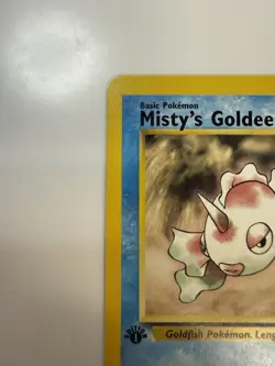 2000 Pokemon Misty's Goldeen 030/132 Gym Heroes Regular 1st Edition Trading Card - Image 2
