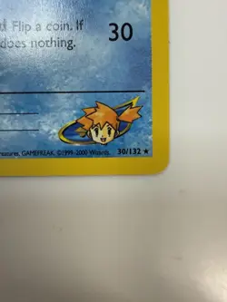 2000 Pokemon Misty's Goldeen 030/132 Gym Heroes Regular 1st Edition Trading Card - Image 4