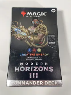 Magic The Gathering Modern Horizons III 3, Creative Energy, Commander Deck - Image 1