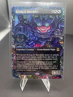 Krang & Shredder (Borderless) Teenage Mutant Ninja Turtles Foil - Image 1