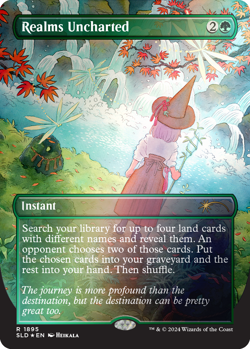 MTG Secret Lair: Adventures of the Little Witch RAINBOW FOIL New Free Ship USA - Image 5