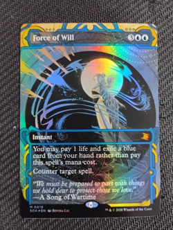 FOIL Force of Will - Secrets of Strixhaven: Mystical Archive SOA MTG N/NM - Image 1