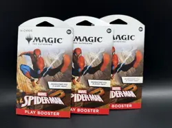 Lot of (3) Magic The Gathering Spider-Man Booster Pack MTG Factory Sealed NEW! - Image 1