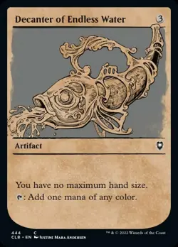MTG Decanter of Endless Water (Showcase) [Commander Legends: Battle for Baldur's - Image 1