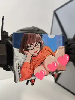 MTG, Arcane Signet, Velma, Waifu, Custom Alter Hand Painted By BAZAYO, 18+ - Image 3