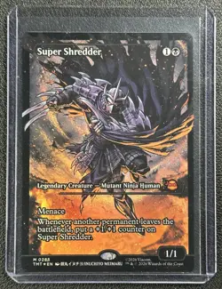 SUPER SHREDDER 2026 MTG TMNT 0285 TEENAGE MUTANT NINJA TURTLES SHOWCASE - Image 1