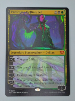 MTG Secrets of Strixhaven M Professor Dellian Fel #0214 - Image 1