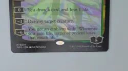 MTG Secrets of Strixhaven M Professor Dellian Fel #0214 - Image 2