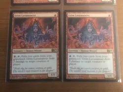 Grim Lavamancer, Magic the Gathering, M12, 135/249, LP ***Lot of 4*** - Image 2