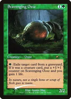 Foil - Scavenging Ooze (Retro Frame) - 5 - LP - EN - Image 1