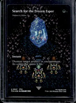 2025 Magic MTG Through The Ages Search for the Frozen Esper Foil #47 - Image 1