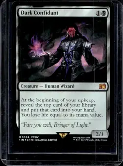 2025 Magic MTG Final Fantasy Dark Confidant Foil #0094 - Image 1