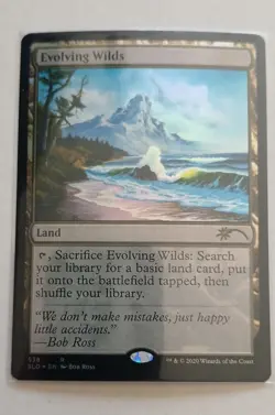 Evolving Wilds (Bob Ross) Secret Lair Drop Foil - Image 1