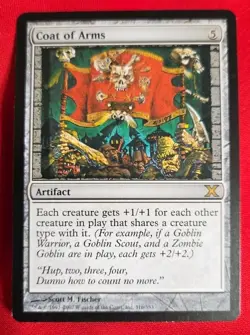 Magic The Gathering | Coat of Arms | 10th Edition | Light Play/ Near Mint - Image 1