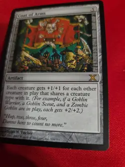 Magic The Gathering | Coat of Arms | 10th Edition | Light Play/ Near Mint - Image 4