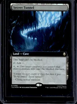 2025 Magic MTG The Last Airbender Avatar Secret Tunnel #392 - Image 1