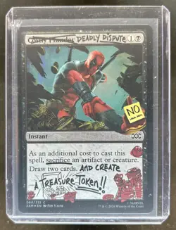 2026 Magic The Gathering Secret Lair Drop Deadly Dispute Deadpool #080 - Image 1