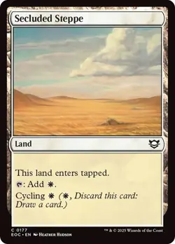 Secluded Steppe [Edge of Eternities] MTG - Image 1